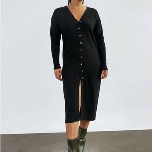 Knit Wilfred Dress 100% Merino Wool Size M